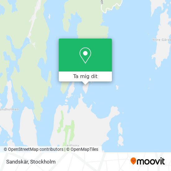 Sandskär karta