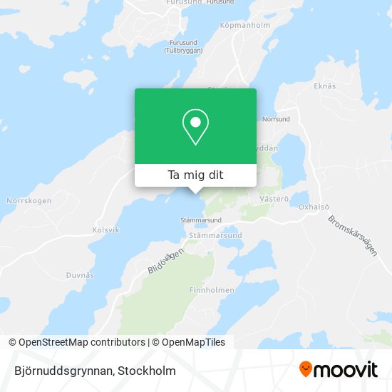 Björnuddsgrynnan karta