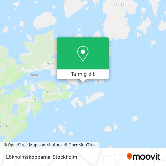 Lökholmskobbarna karta