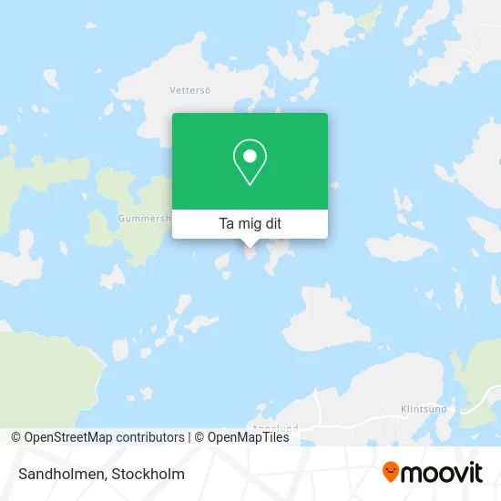 Sandholmen karta