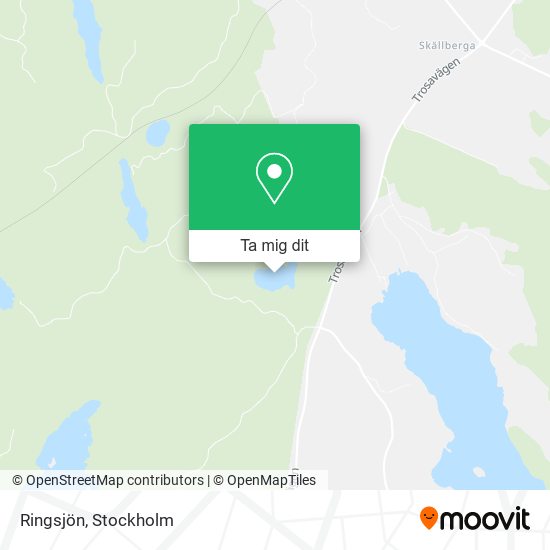 Ringsjön karta