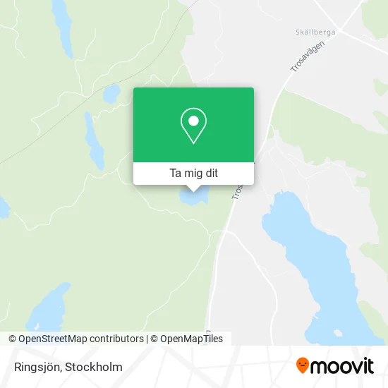 Ringsjön karta