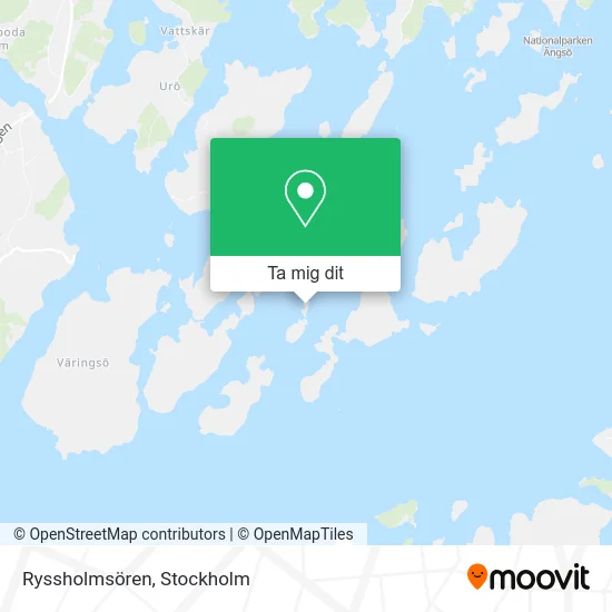 Ryssholmsören karta