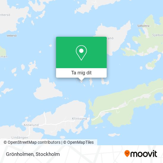 Grönholmen karta