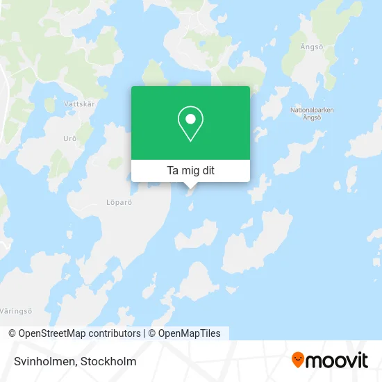 Svinholmen karta