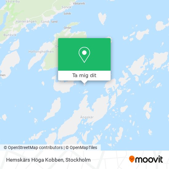 Hemskärs Höga Kobben karta