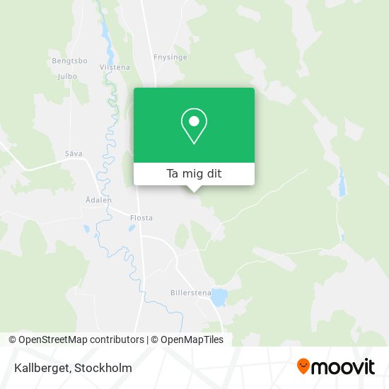 Kallberget karta