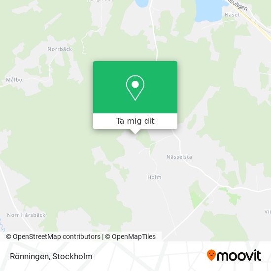 Rönningen karta