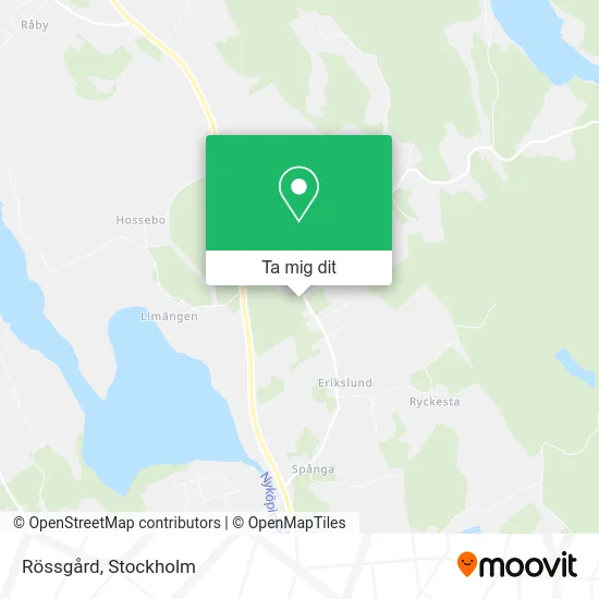 Rössgård karta