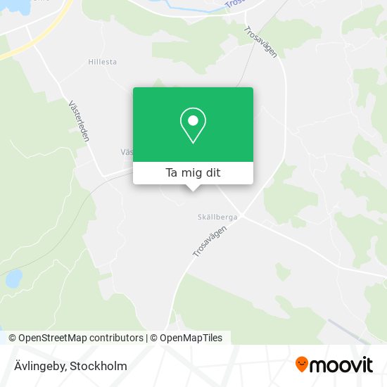 Ävlingeby karta