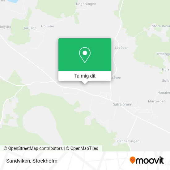 Sandviken karta