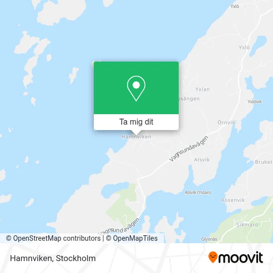 Hamnviken karta