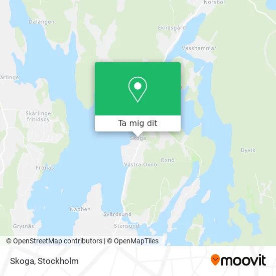 Skoga karta