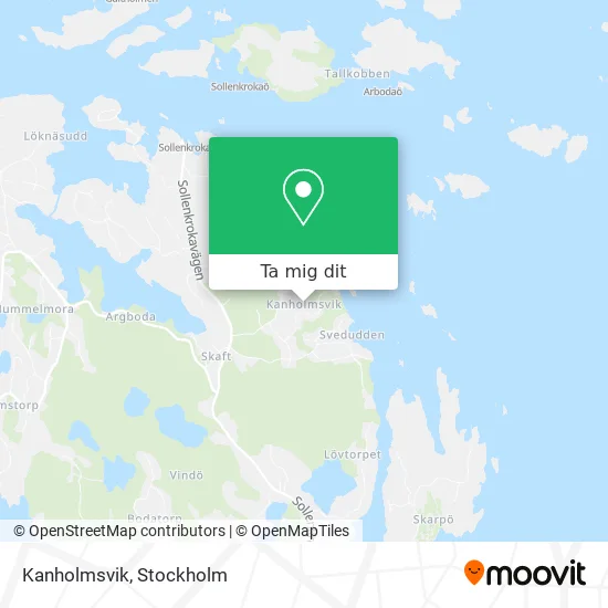 Kanholmsvik karta