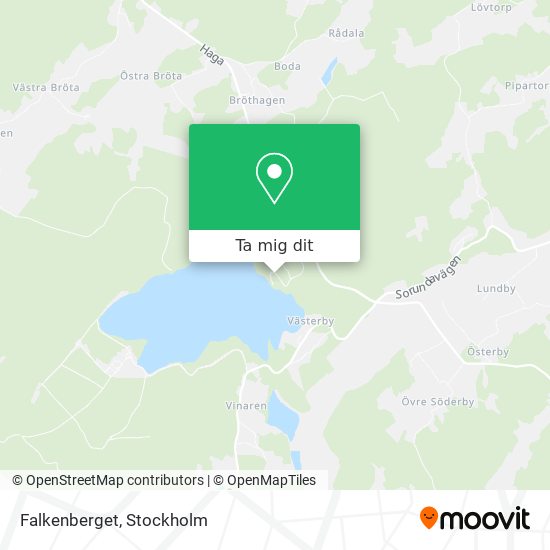 Falkenberget karta