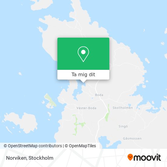 Norviken karta