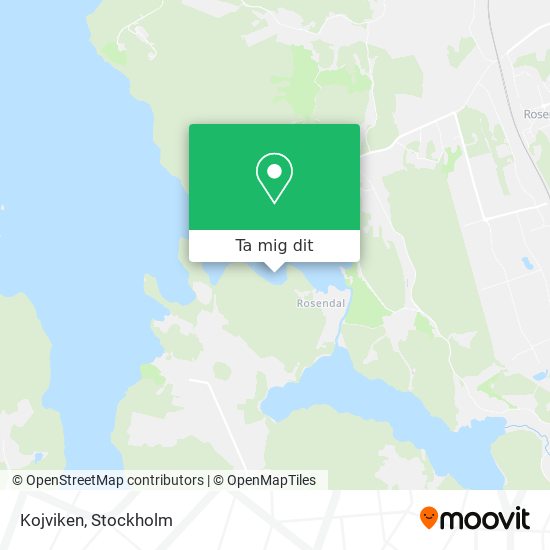 Kojviken karta