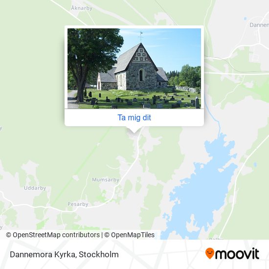 Dannemora Kyrka karta