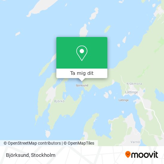 Björksund karta