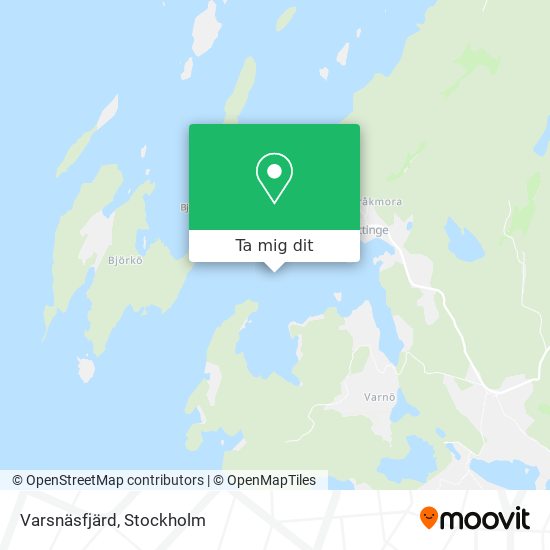 Varsnäsfjärd karta