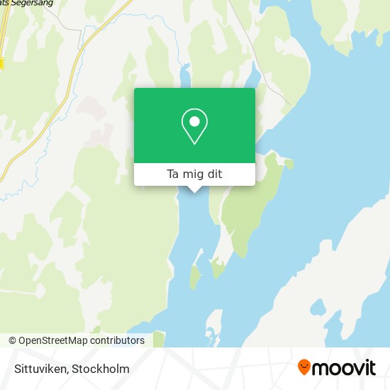 Sittuviken karta