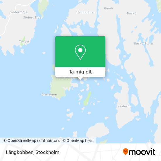 Långkobben karta