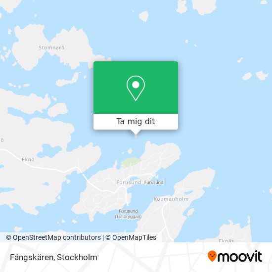 Fångskären karta