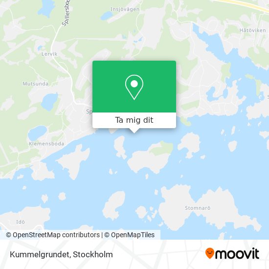 Kummelgrundet karta