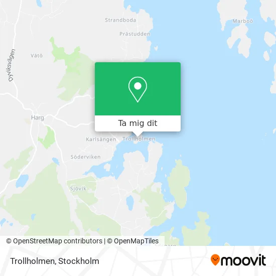 Trollholmen karta