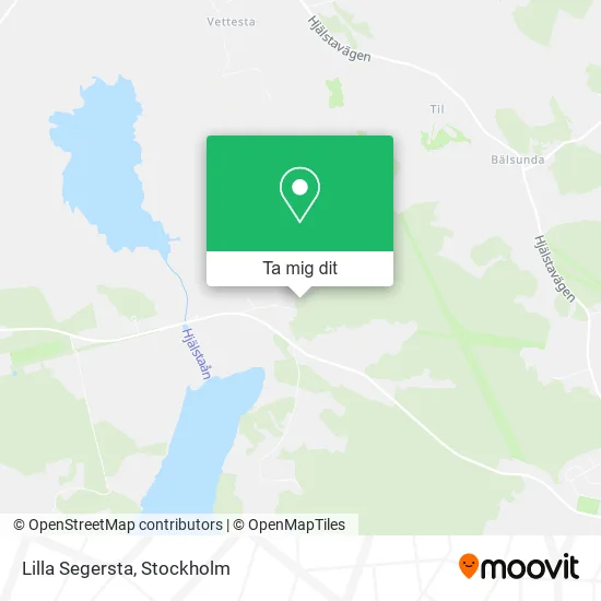 Lilla Segersta karta