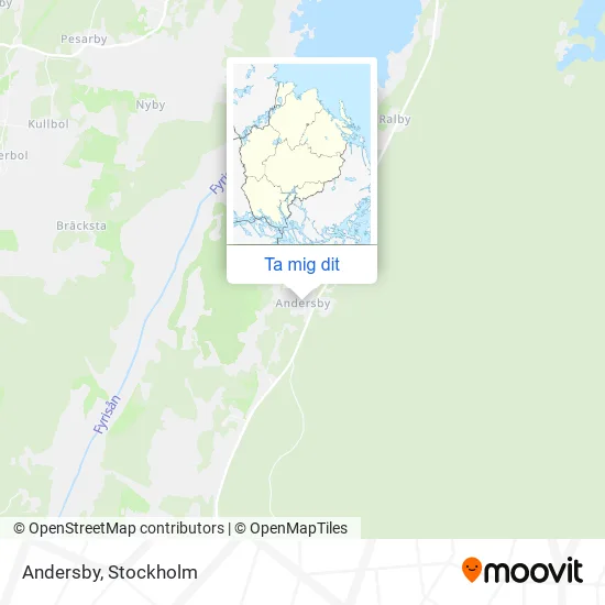 Andersby karta