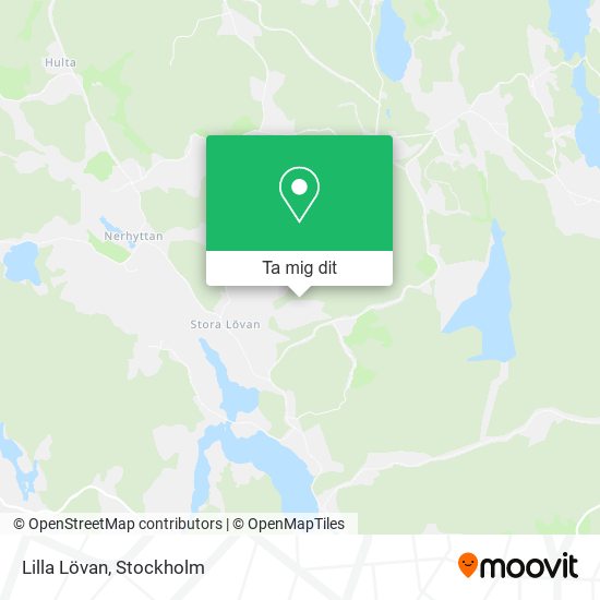 Lilla Lövan karta