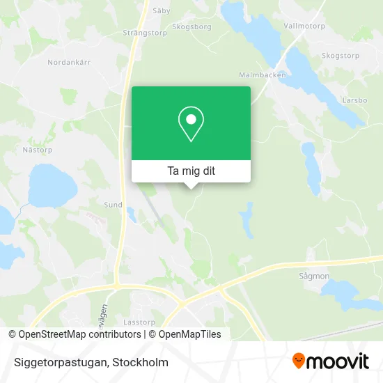 Siggetorpastugan karta