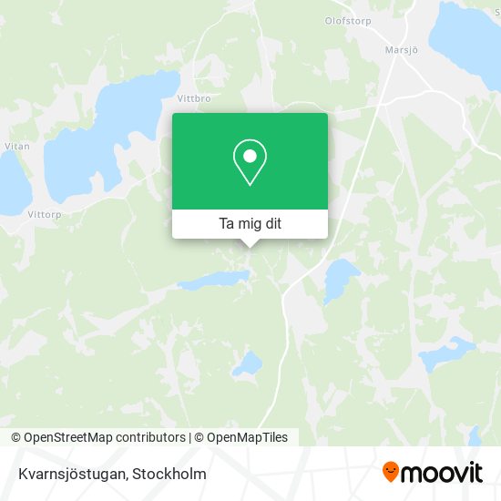 Kvarnsjöstugan karta