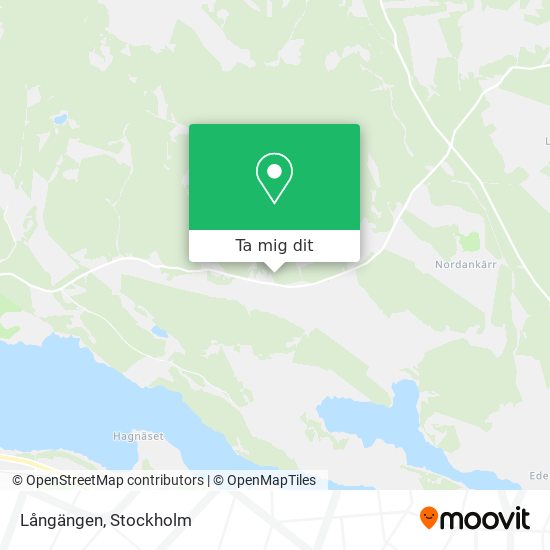 Långängen karta