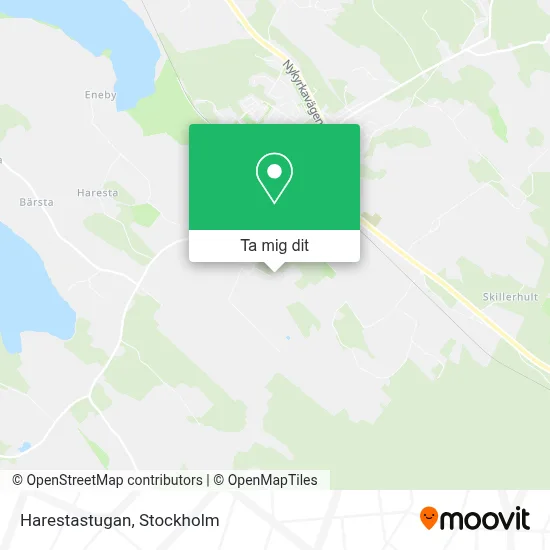 Harestastugan karta