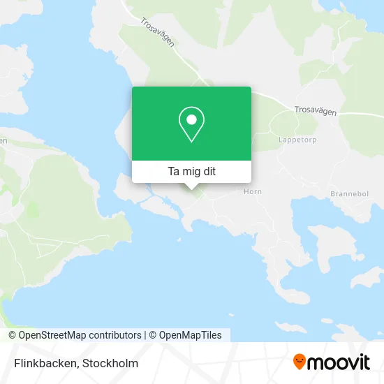 Flinkbacken karta