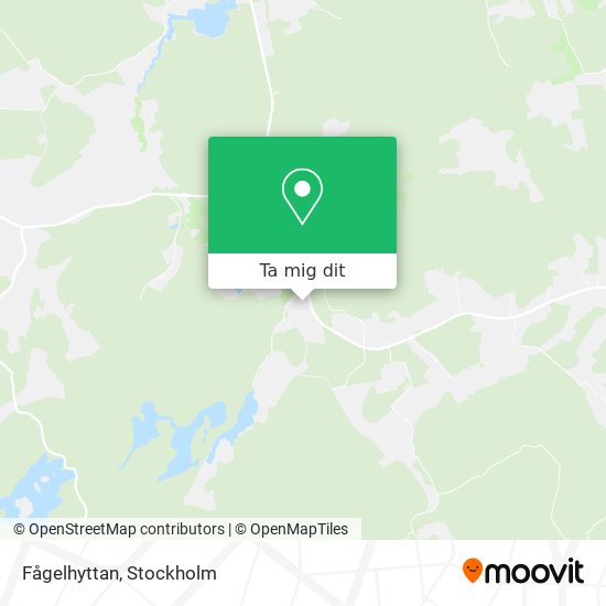 Fågelhyttan karta