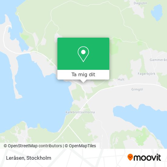 Leråsen karta