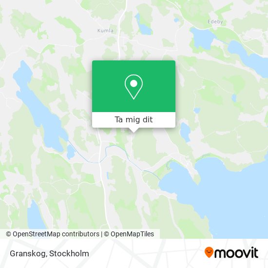 Granskog karta