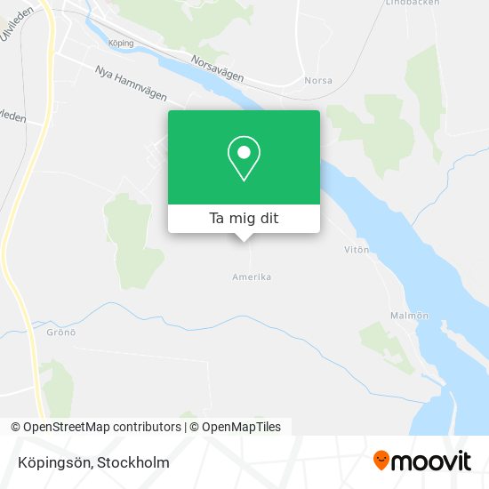 Köpingsön karta