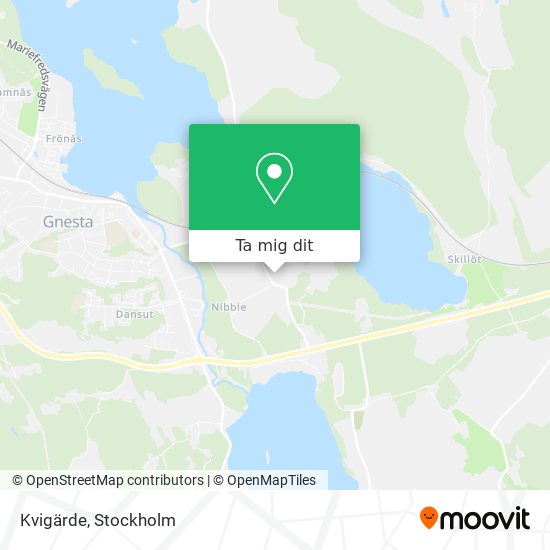 Kvigärde karta