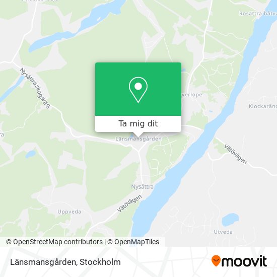 Länsmansgården karta