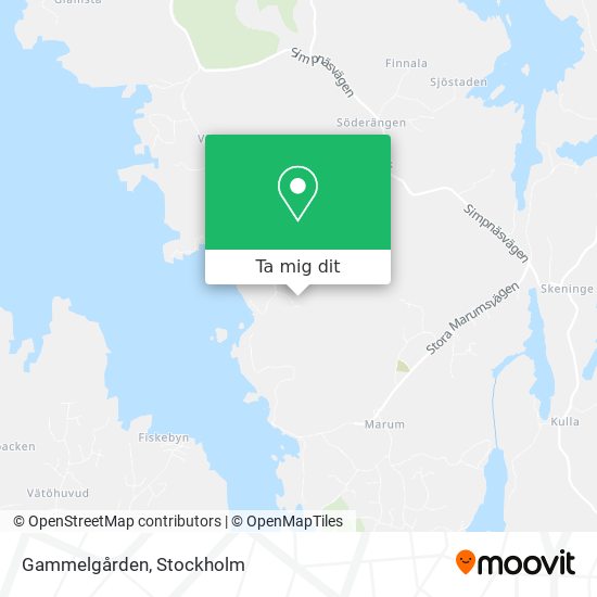 Gammelgården karta