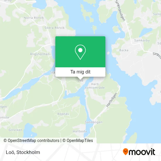 Loö karta