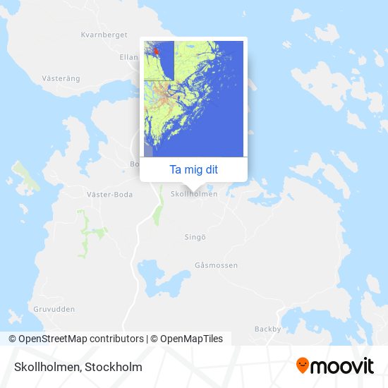 Skollholmen karta