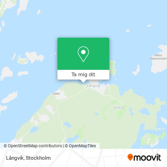 Långvik karta