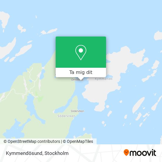 Kymmendösund karta