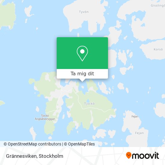 Grännesviken karta