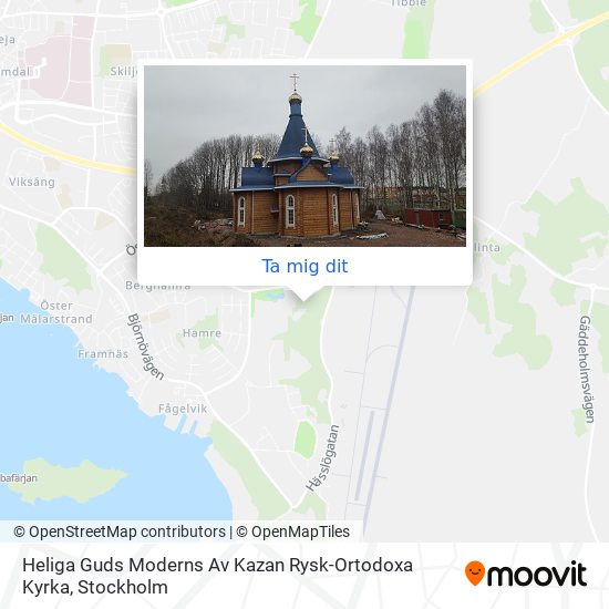 Heliga Guds Moderns Av Kazan Rysk-Ortodoxa Kyrka karta